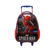 Mochila De Rodinha 14 Spider Man 11671 Artigo Escolar