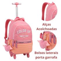 Mochila de rodinha 18" seanite com 360 rodas(mi42206)