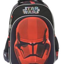 Mochila De Rodinha Carrinho Star Wars Darth Preto Original