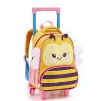 Mochila De Rodinha Creche Infantil Zoop