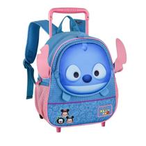 Mochila De Rodinha Creche Tsum Tsum Stitch