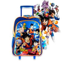 Mochila De Rodinha Dragon Ball Super Reforçada