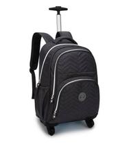 Mochila de Rodinha e Costas G Kika Preta - Nova Rio Mochila de Rodinha e Costas G Kika Preta - Nova Rio