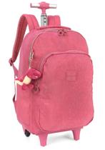 Mochila de Rodinha Escolar Feminina Notebook Up4You 51610