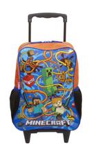 Mochila De Rodinha Grande Minecraft - Sestini Mochila De Rodinha Grande Minecraft - Sestini