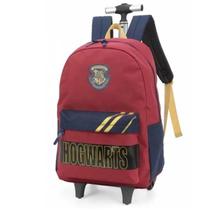 MOCHILA DE RODINHA HARRY POTTER VINHO HOGWARTS Vinho MOCHILA DE RODINHA HARRY POTTER VINHO HOGWARTS Vinho