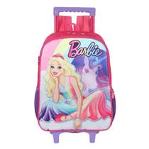 Mochila de Rodinha Infantil - Barbie Unicórnio - Rosa - Luxcel Mochila de Rodinha Infantil - Barbie Unicórnio - Rosa - Luxcel