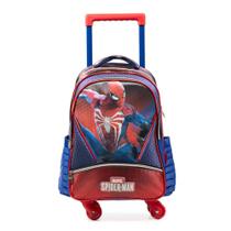Mochila de Rodinha Infantil Masculina Homem Aranha 4 Rodas Mochila de Rodinha Infantil Masculina Homem Aranha 4 Rodas