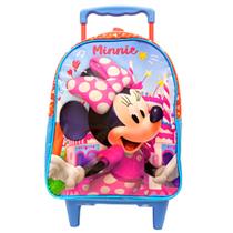 Mochila de Rodinha Infantil Minnie Mouse Disney - Xeryus