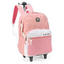 Mochila de Rodinha Juvenil Be Cool Be Nice Up4You Ref.51609