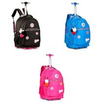 Mochila de Rodinha Juvenil Rebecca Bonbon Soft Sortida Ref.RB24001 Clio Mochila de Rodinha Juvenil Rebecca Bonbon Soft Sortida Ref.RB24001 Clio
