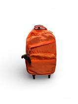 Mochila de rodinha laranja Mochila de rodinha laranja