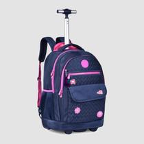 Mochila de Rodinha Luluca Escolar Infantil