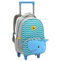 Mochila de Rodinha Media Escolar Creche Pré-escola Infantil 14 Litros Menina E Menino Mochila de Rodinha Media Escolar Creche Pré-escola Infantil 14 Litros Menina E Menino