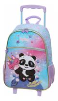 Mochila De Rodinha Pack Me Panda Fantasy - Pacific