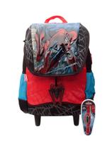 Mochila De Rodinha Spider Man - Original Sestini 064616 Mochila De Rodinha Spider Man - Original Sestini 064616