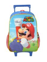 Mochila de Rodinha Super Mario Nintendo - Luxcel Mochila de Rodinha Super Mario Nintendo - Luxcel