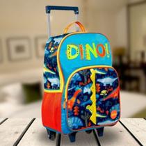 Mochila De Rodinha Tip Top Dinossauro Original