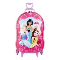 Mochila de Rodinha Tripla Infantil Princesas Disney Maxtoy - DIPLOMATA