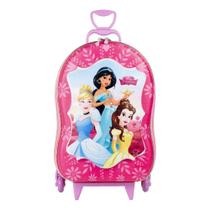 Mochila de Rodinha Tripla Infantil Princesas Disney Maxtoy Mochila de Rodinha Tripla Infantil Princesas Disney Maxtoy