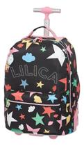 Mochila De Rodinha Tubo Lilica Ripilica Lovit Prisma Pacific Preto 7715276 PACIFIC 2026 Mochila De Rodinha Tubo Lilica Ripilica Lovit Prisma Pacific Preto 7715276 PACIFIC 2026