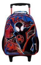 MOCHILA DE RODINHAS 14 SPIDER MAN R2 - 11681 HOMEM ARANHA Preta