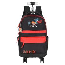 Mochila De Rodinhas 2 em 1 Escolar Netflix One Piece