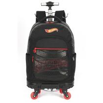 Mochila De Rodinhas 2 em 1 Rodinhas De Skate Hot Wheels Mochila De Rodinhas 2 em 1 Rodinhas De Skate Hot Wheels