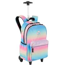 Mochila de Rodinhas 21L Capricho Sunday Degradê Sestini Mochila de Rodinhas 21L Capricho Sunday Degradê Sestini