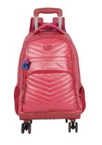 Mochila de Rodinhas 360 Crinkle Vinho Metalizado Notebook Up4you MC49122UP Lançamento 2026 Mochila de Rodinhas 360 Crinkle Vinho Metalizado Notebook Up4you MC49122UP Lançamento 2026