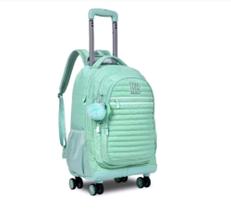 Mochila de rodinhas 360 graus rebecca bonbon rb 24o38 verde Mochila de rodinhas 360 graus rebecca bonbon rb 24o38 verde