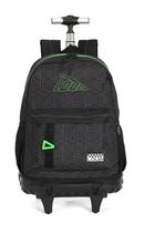 Mochila de Rodinhas 360 Média Juvenil de Costas Loud Green