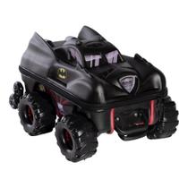 Mochila De Rodinhas 3D Maxtoy Batmóvel Monster Trucks Preto