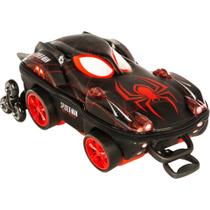 Mochila de Rodinhas 3D Maxtoy Homem Aranha Miles Preto Mochila de Rodinhas 3D Maxtoy Homem Aranha Miles Preto