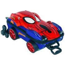 Mochila De Rodinhas 3D Maxtoy Homem Aranha Vermelho