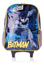 Mochila De Rodinhas Batman Preto Luxcel