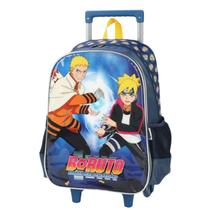 Mochila De Rodinhas Boruto Luxcel Azul