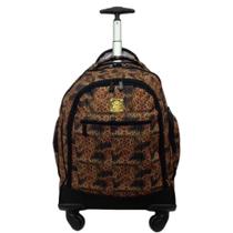 Mochila de rodinhas com alça feminina infantil santino queens paris QUC700421