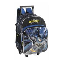 Mochila de Rodinhas Com Alça Luxcel Batman Azul Luxel Mochila de Rodinhas Com Alça Luxcel Batman Azul Luxel