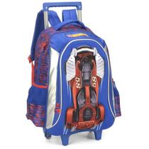 Mochila de Rodinhas Com Alça Luxcel Hot Wheels Vermelho Mochila de Rodinhas Com Alça Luxcel Hot Wheels Vermelho