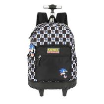 Mochila De Rodinhas Do Sonic Escolar Juvenil Passeio Meninos Mochila De Rodinhas Do Sonic Escolar Juvenil Passeio Meninos