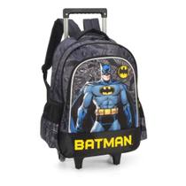 Mochila de Rodinhas Escolar Batman LUXCEL Mochila de Rodinhas Escolar Batman LUXCEL