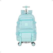 Mochila De Rodinhas Escolar Com Alça E Divisoria Notebook Mochila De Rodinhas Escolar Com Alça E Divisoria Notebook