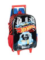 Mochila de Rodinhas Escolar Hot Wheels IC41512