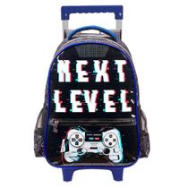 Mochila De Rodinhas Escolar Infantil Next Level Vídeo Game Mochila De Rodinhas Escolar Infantil Next Level Vídeo Game