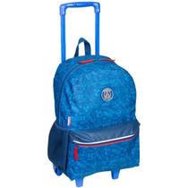 Mochila De Rodinhas Escolar Infantil Sestini Paris Saint Germain PSG Oficial Mochila De Rodinhas Escolar Infantil Sestini Paris Saint Germain PSG Oficial