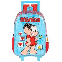 Mochila De Rodinhas Escolar Infantil Turma da Mônica Magali Mochila De Rodinhas Escolar Infantil Turma da Mônica Magali
