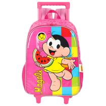 Mochila De Rodinhas Escolar Infantil Turma da Mônica Magali Mochila De Rodinhas Escolar Infantil Turma da Mônica Magali