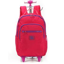 Mochila De Rodinhas Escolar Juvenil Premium Up4you