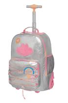 Mochila de Rodinhas Escolar Lilica Ripilica Lov. It Glimmer Feminino